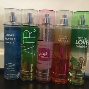 Bath & Body/PINK Body Sprays